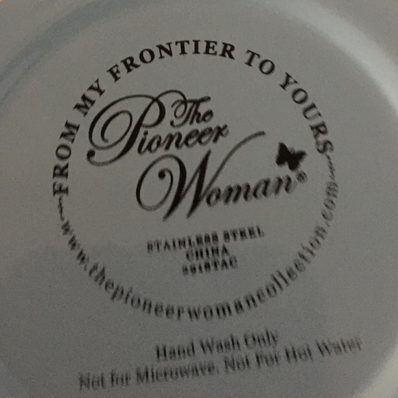 The Pioneer Woman Dining Nwot Pioneer Woman Blue Floral Stainless